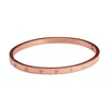 Mode roestvrij staal rose gouden manchet armbanden ster armbanden armbanden voor vrouwen bruiloft sieraden pulseira Q0719