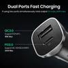 UGREEN Quick Charge 4.0 3.0 QC USB Charger Xiaomi QC4.0 QC3.0 20W Type C PD Car Charging for iPhone 11 X Xs 8