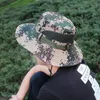 유니esx 하이킹 모자 멍청이 패션 위장 인쇄 낚시 모자 womne 남자 캐주얼 통기성 넓은 가음 등반 야외 모자