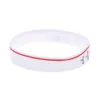 100 pièces Focus la lentille Bracelet en caoutchouc de Silicone Logo rempli d'encre taille adulte noir et blanc cadeau de Promotion