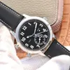 GR 5524 Aviator resetid Luxury Watch Series 42*10mm 324SC FUS Automatisk mekanisk rörelse 24-timmarsmän Watches Steel Wristwatches