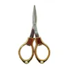 HONEYPUFF Folding Metal Scissor For Cigarette Cigar Cutting Cleaning Tools Knife Smoking Pipe Cleaner Wood Pipe Cigar Cutter