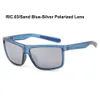 9 Farben 580p Männer polarisierte Sport rechteckig grün blau Sonnenbrille TR908357572