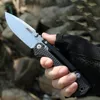 Högkvalitativ utomhus fällkniv Wilderness Survival Safety Knives S35VN Steel G10 Fashion Design Pocket EDC Tool HW569