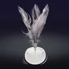 Automatische Pet Cat Toy Feather Ball Elektrische Kat Rolling Teaser Feather Wand Cat Toys Interactieve Roterende Bal Grappige Stick 210929