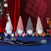 Christmas Gnomes Decorations Handmade Swedish Tomte Scandinavian Figurine Plush Elf Xmas Table Ornaments XBJK2110