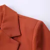 ブレザー女性春夏のフォーマルファッションハーフスリーブスリムジャケットオフィスレディースハイエンドビジネスワークコート210604