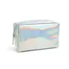 Top quality PVC Wholesale cosmetic bag Luxury Designer women big travel organizer tote shoulder bags for storage wash make up purse double zipper case Cosmetic Bag