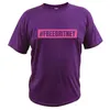 Free Britney T Shirt Hashtag Tshirt 100% Cotone T-shirt a maniche corte T-shirt estiva di alta qualità Premium G1222