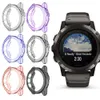 Miękkie TPU Ultra Cienkie Ochronne Obejrzyj Ochronnie Dla Garmin Fenix6 6s 6x Watch Ekran Protector Shell Shell