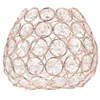 Lampe Couvre Shades 1PC Exquise Crystal Art Abat-jour Couvercle de plafond de mode (Golden)