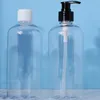 Empty Spray Bottle Plastic Hand Sanitizer Lotion Bottles Travel Portable Transparent Cosmetic Containers Perfume Sprays Flask BH5439 TYJ