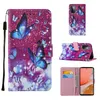 Wallet Leather Cases For Samsung A52 A72 A32 A42 A12 5G S21 PLUS NOTE20 Ultra Butterfly Panda Cat Flower Heart Love ID Card Slot Flip