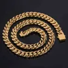 Wholale Joyeria Acero Inoxidable Gold Plated Figaro Chain Miami Curb Cuban Link Halsband Armband Men039S smycken Set26347939821