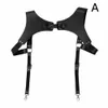 Vintage Leather Suspender Men Medieval Renaissance Harness Punk Chest Shoulder Belt Strap Suspensorio Apparorer3113986