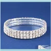 Link, kettingarmbanden sieradendesigners verkopen sieraden kristal met diamant persoonlijkheidsarmband fabrikant drop levering 2021 mST2k