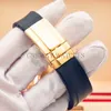 Wristwatch Designer Automatic Mechanical Watches 18K gold diamond rainbow ring mens womens wristwatches come with box267g