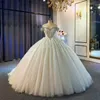 2022 Plus Size Arabic Aso Ebi Luxurious Beaded Crystals Wedding Dress Sweetheart Lace Sexy Bridal Gowns Dresses ZJ620