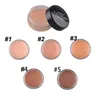 Face Makeup Full Cover Concealer 5 Färger Naturlig Mörk Cirkel Ta bort Ljusa