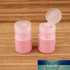 Partihandel tom plast 15ml mini rosa lotionflaska med flip cap 0Portable resor 15 gram kvinnor kosmetisk behållare