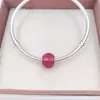 Bracelets à breloques bricolage ﾠ bijoux pandora murano entretoise pour la fabrication de bracelets rouge petite facettes perle entretoise pour femmes hommes cadeaux d'anniversaire fête de mariage 791722SRU