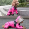 ペットジャンプスーツ防水ジャケット犬の耐水衣服のための耐水服