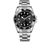 CWP Montre de Luxe Mens Watches 40mm من الفولاذ المقاوم للصدأ الياقوت سوبر Lristproofwatches191n