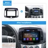 car radio Fascia Frame Double Din 9 inch For 2006 2007 2008 2009 2010 2011 HYUNDAI ELANTRA Dash Mount Kit Trim Panel