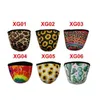 Ice Cream Holder Isolator Cup Sleeve Cooler Cover Hushållens sundries Case Tools Neopren Leopard Sunflower 8.5 * 8cm YL357