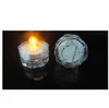 Batteri Använd LED Tea Light Dämpbart Vattentät Tealight Wedding Party Vase Candle 10 Färg Valfritt