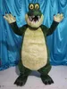 Real Picture Crocodile Mascot Kostym Fancy Dress för Halloween Carnival Party Support Anpassning