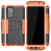 Schokbestendige Hybride TPU + PC Rubber Band Armor Cases voor Samsung A82 S21FE A42 A12 A32 A52 A72 5G S21 PLUS