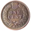 Us 1906-1909 cabeça indiana um centavo artesanato cópia de cobre pingente acessórios moedas2567