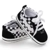 Scarpe da baby culla neonata Soft Soft Sole Shoe Anti Slip Canvas Sneaker Trainer Prewalker Infant Shoes