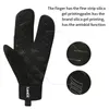 Santic New Design Warm Cykelhandskar Stötskyddad Långfinger Non-Slip Cykel Ridcykelhandskar Höst / Vinter Guantes Ciclismo H1022