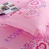 3pc/set Bedding Household 1 Bed Skirt + 2 Pillowcase Mattress Protective Case Dust-proof Stain Resistant Bed Sheet Hot F0048 210420