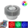 Mounted LED Wall Light 3W RGB Effect Lamp Sunflower Projection Rays AC85-265V Remote Control Corridor Sconce Decoration Lights