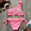 Costumi da bagno per bambini Ragazza di fiore Costume da bagno per bambini Due pezzi 2-14 anni Ragazza del bambino Bikini Bambine Costume da bagno Beachwear 2021