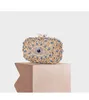 Evening Bags XIYUAN Eye Shape Women Gold/Blue Color Crystal Clutch Bag Wedding Party Handbags Minaudierer Purses Bridal1