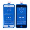 10d Temperat Glass Phone Screen Protector för iPhone 14 Pro Plus iPhone 13 12 Mini 11 XR XS Max 6 7 8 Full täckning Film8763677