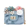 Cute Girls Mini Purses and Handbags Pearl Crossbody Bags for Girl Small Coin Wallet Pouch Baby Party Purse Money Bag