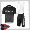 SCOTT team Cycling Short Sleeves jersey (bib) shorts set Mens Summer Traspirante Abbigliamento da bicicletta da strada MTB bike Outfits Uniforme sportiva Y210414194
