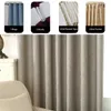 [byetee] Faux Cotton Linen Modern Curtain Fabric Curtain Curtains Fabrics For Bedroom Cortinas LivingRoom Cortina Drapes 210712