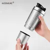 26oz waterflessen afneembare wei-eiwit poeder sport shaker fles voor roestvrijstalen beker vacuümmengkraan outdoor drinkware 211013