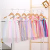 Abbigliamento per bambini Ragazze Tulle Bretelle Gonne Summer Princess Tutu Dress Ball Gown Abito a trapezio Dance Party Costum Gonna casual 3317 Q2