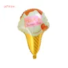 Party Decoration Donuts Candy Ice Cream Popcorn Foil Ballonnen Baby Shower Happy Birthday Decorations Opblaasbare Helium Sweet Kids Toys