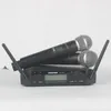 Microfone Sem Fio G-MARK GLXD4 Sistema Profissional UHF Mic Dinâmico Frequência Automática 80M Anfitrião de Palco para Festa Microfones para Igreja