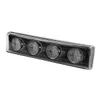 Lumières de pare-soleil 24V LED pour accessoires de camion Scania 4 / R Volvo Daf Man - jaune