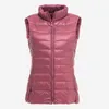Women's Autumn Duck Down Warm Vest Sleeveless Stand Collar Portable Quilted Vests Female Winter Solid Casual Woman Jacket 210909