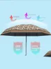 Mini Sun Parasol Deszcz Kobiety UV Małe Składane Parasole Pocket Panie Plaża Wyczyść Parasols Sunny Gift Pomysły UPW50 +